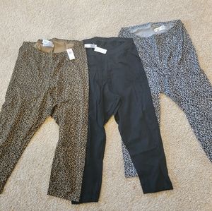 Old navy Cropped Leggings, 3 Pack